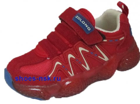 КРОСОВКИ ZDLONG 19968 (КРАСНЫЙ) (1)