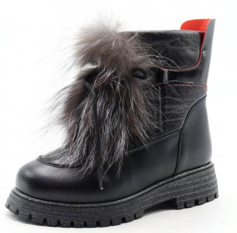БОТИНКИ 6166-1 (BLACK) БОТИНКИ 6166-1 (BLACK)